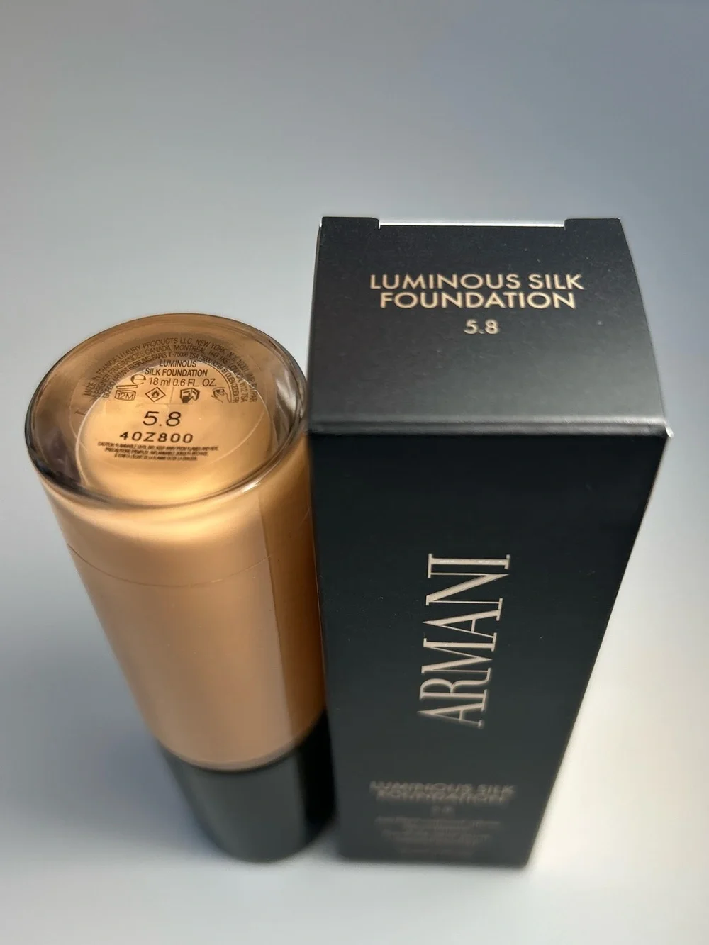 NWT🌷(#5.8) Armani Mini Luminous Silk Natural Glow Blurring Foundation
